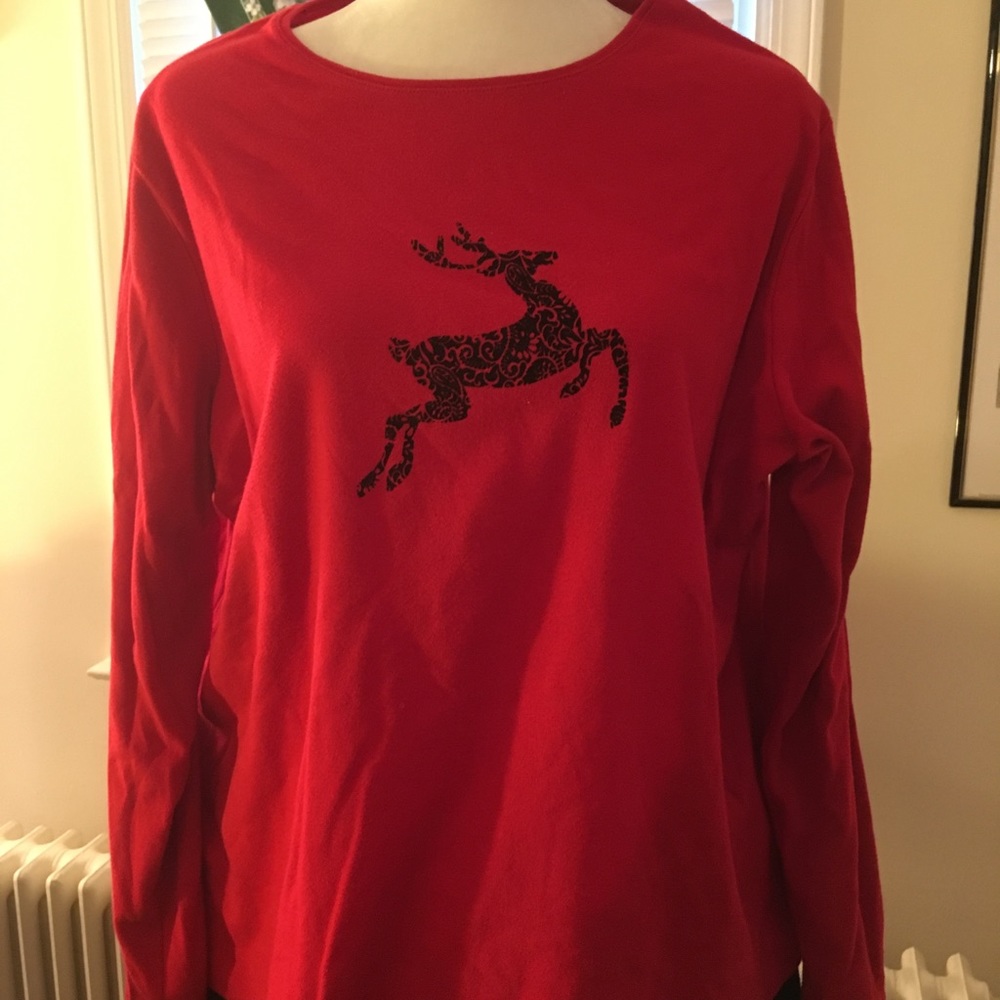 Croft & Barrow Deer Print T-Shirt